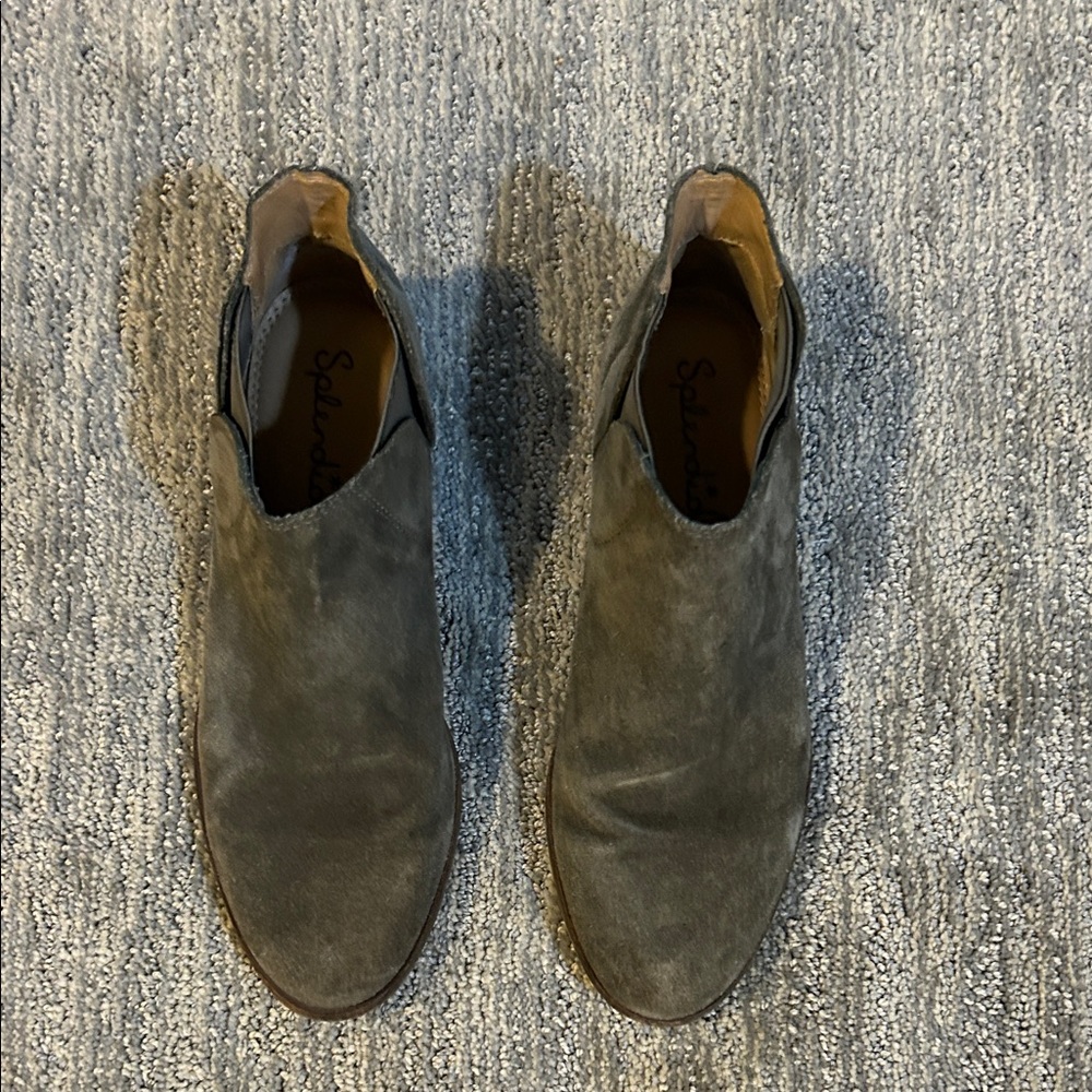 Splendid Women's Gray Ankle Booties 8.5
